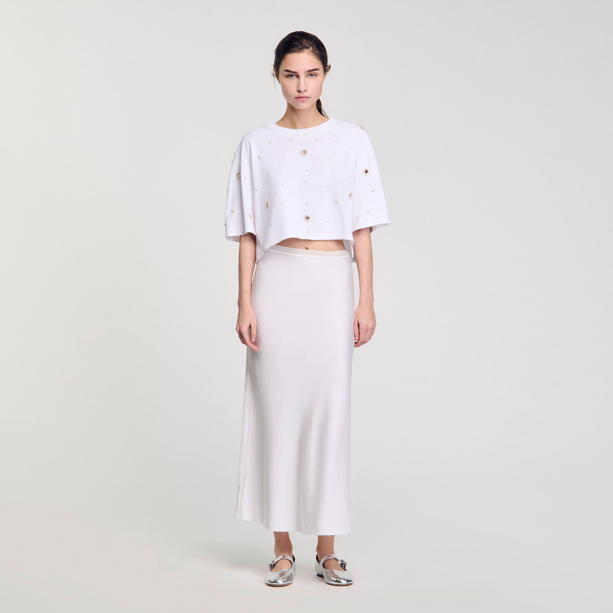 Short-sleeved T-shirts for women | Sandro Paris Short-sleeved T-shirts for women | Sandro Paris