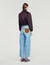 Cropped embroidered satin jacket