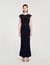 Draped maxi dress