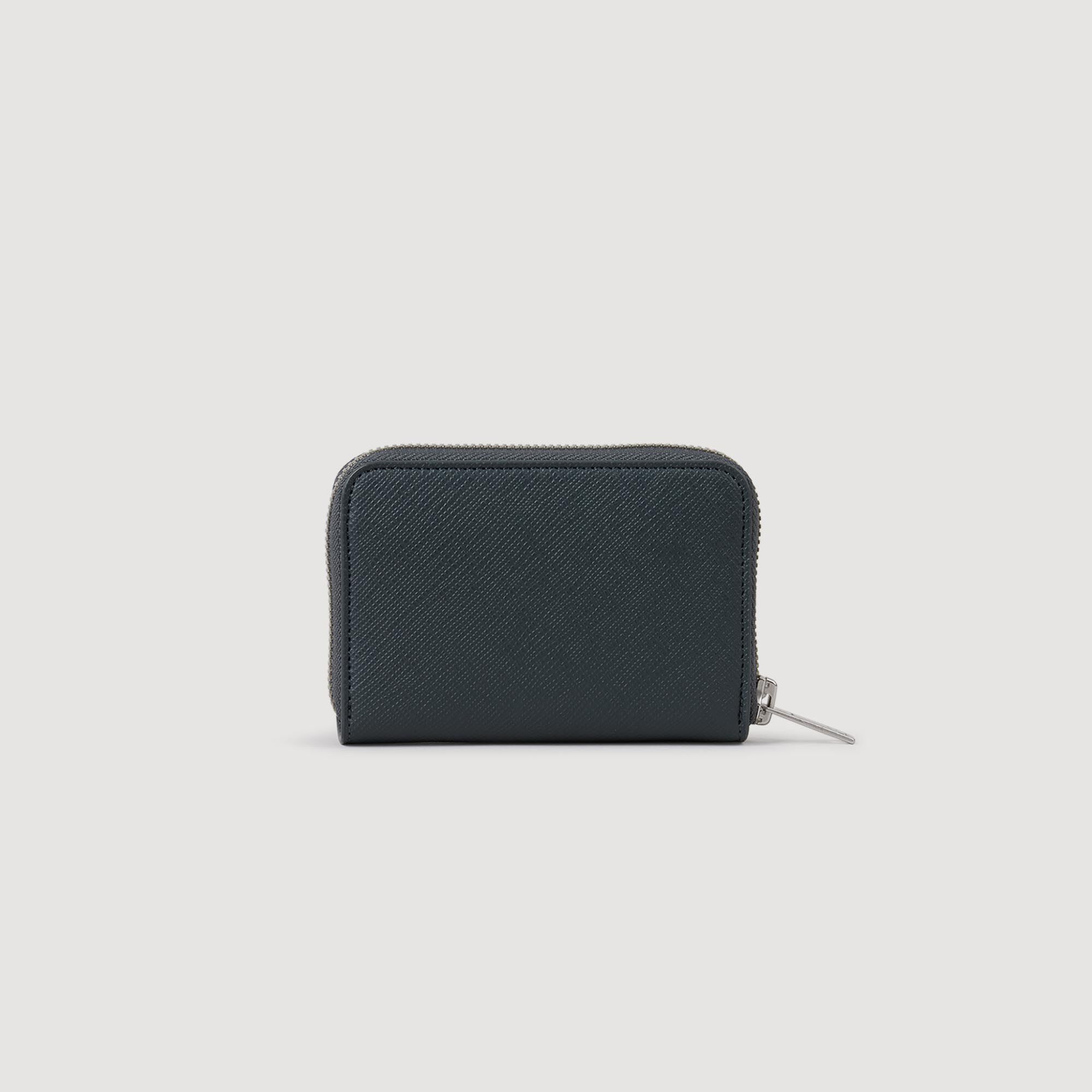 Zipped cord wallet