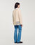 Fringed knit cardigan