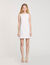 Short dress with rhinestone details