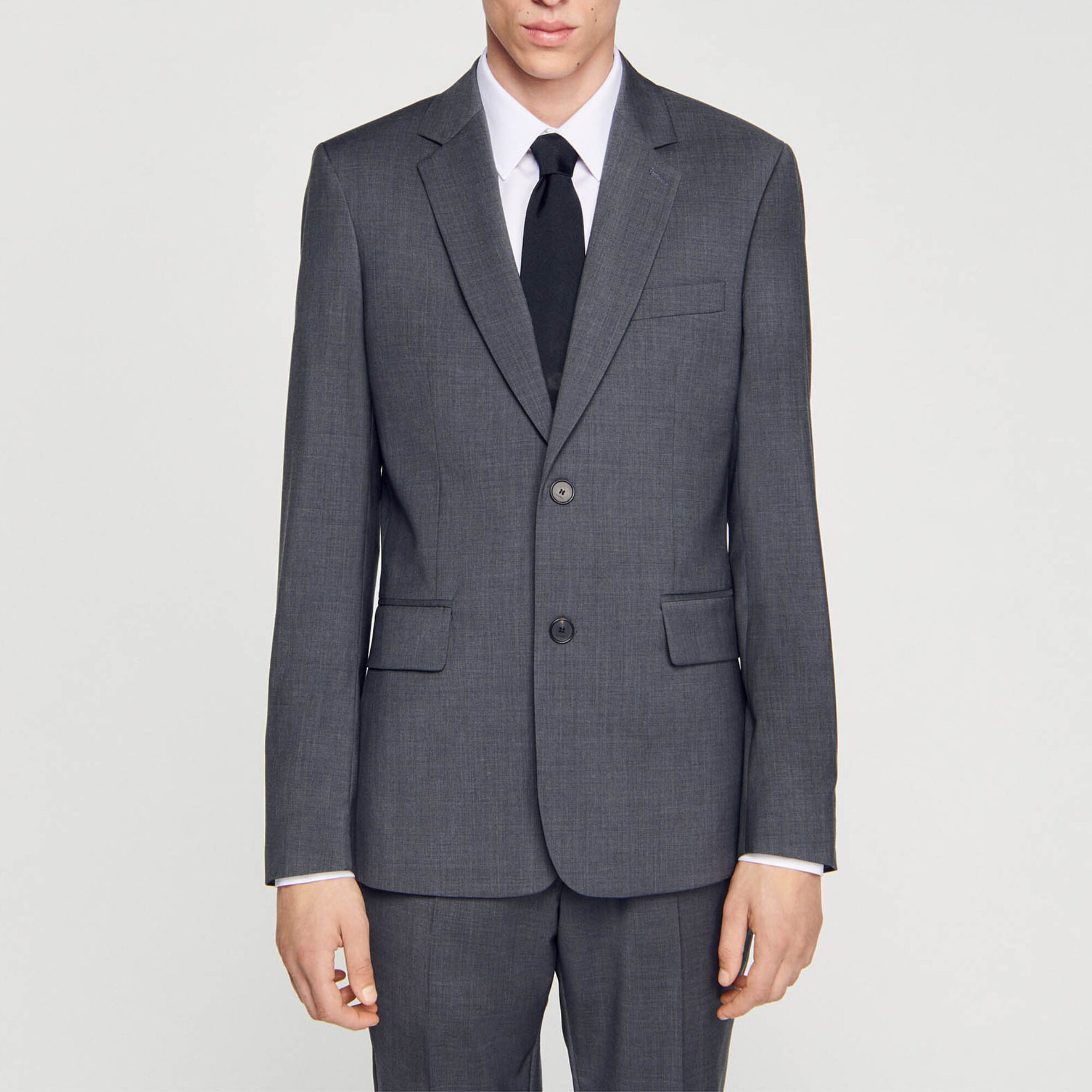 Wool suit jacket