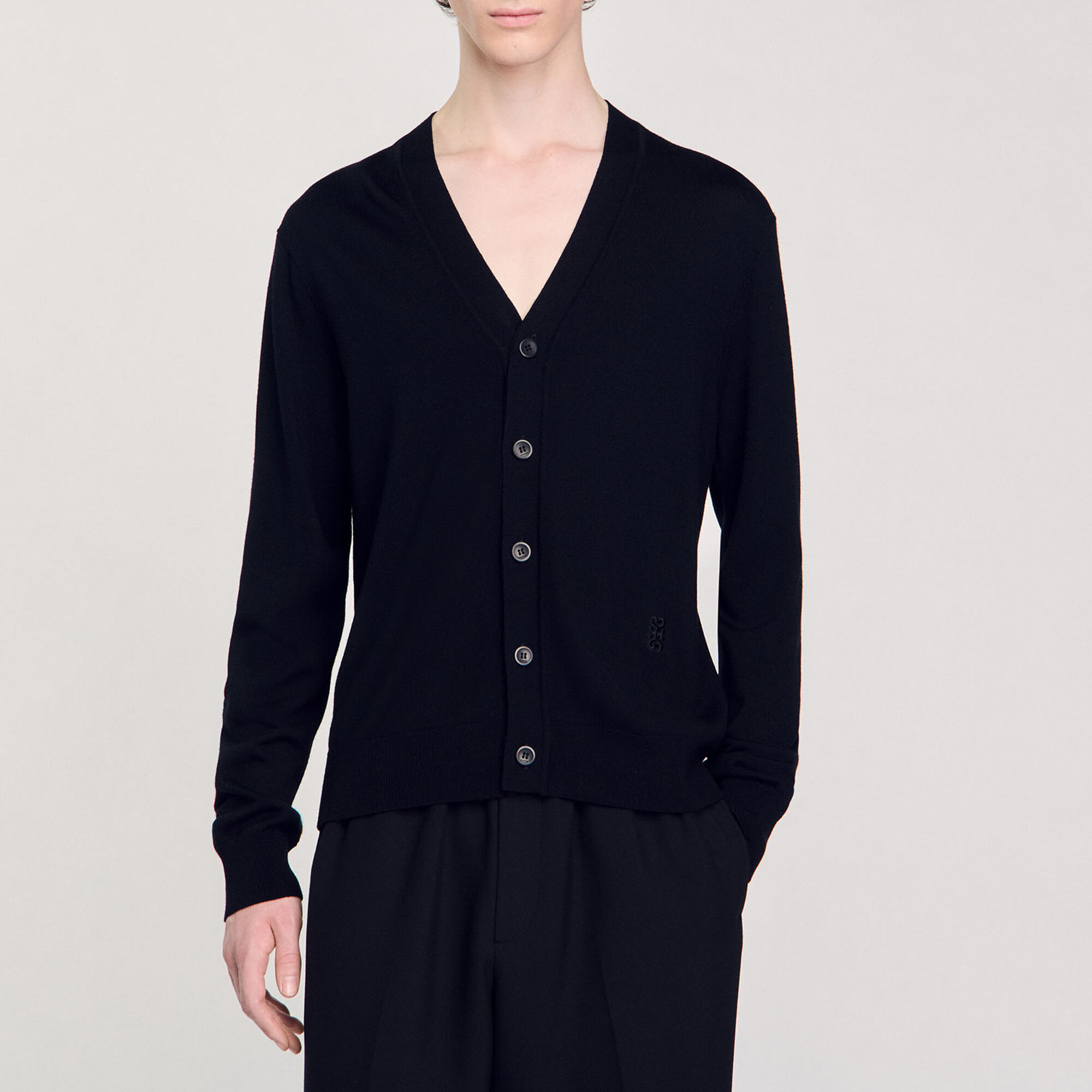 Cardigan en laine