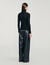 Layered turtleneck jumper