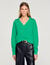 Polo-neck jumper