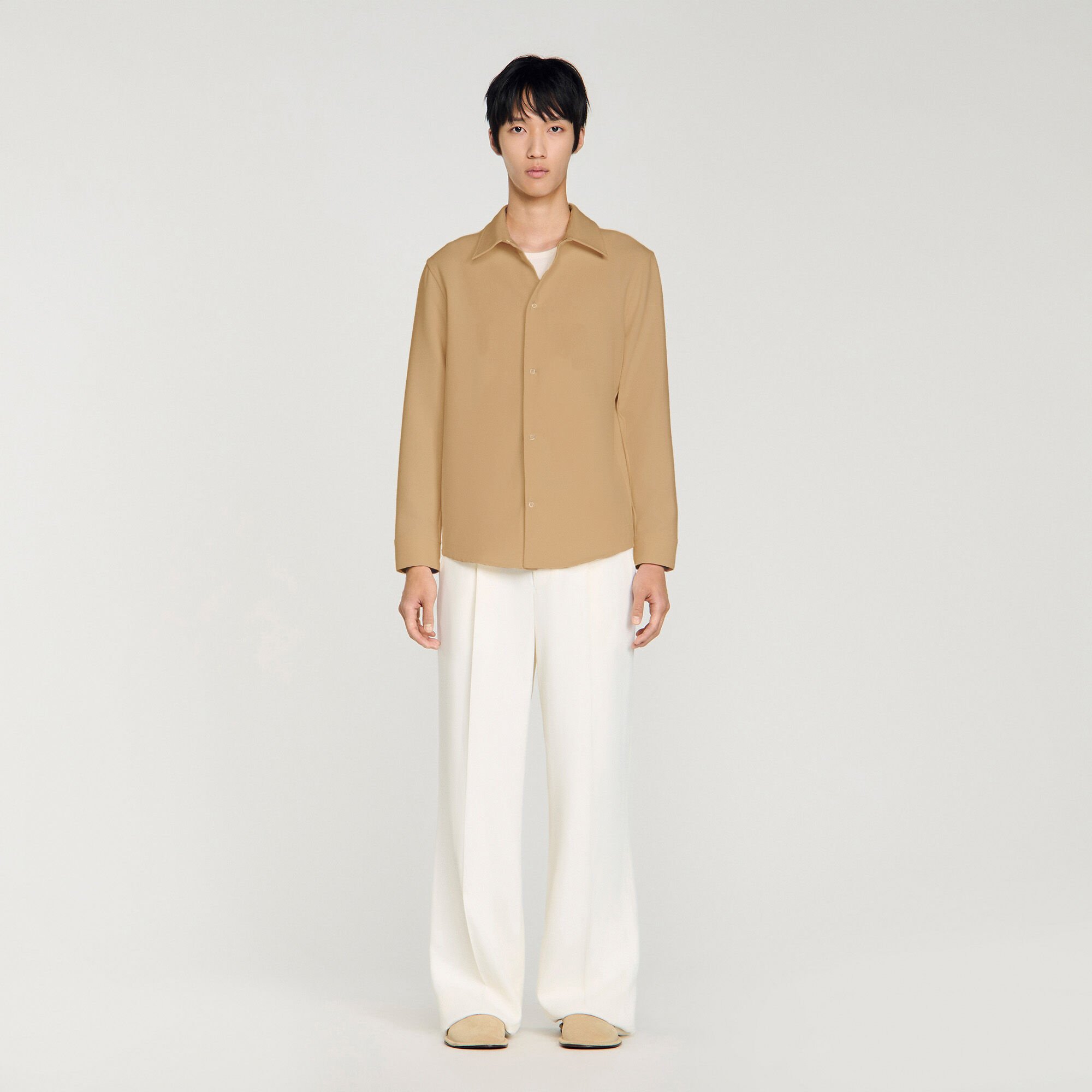 Long-sleeved jersey shirt