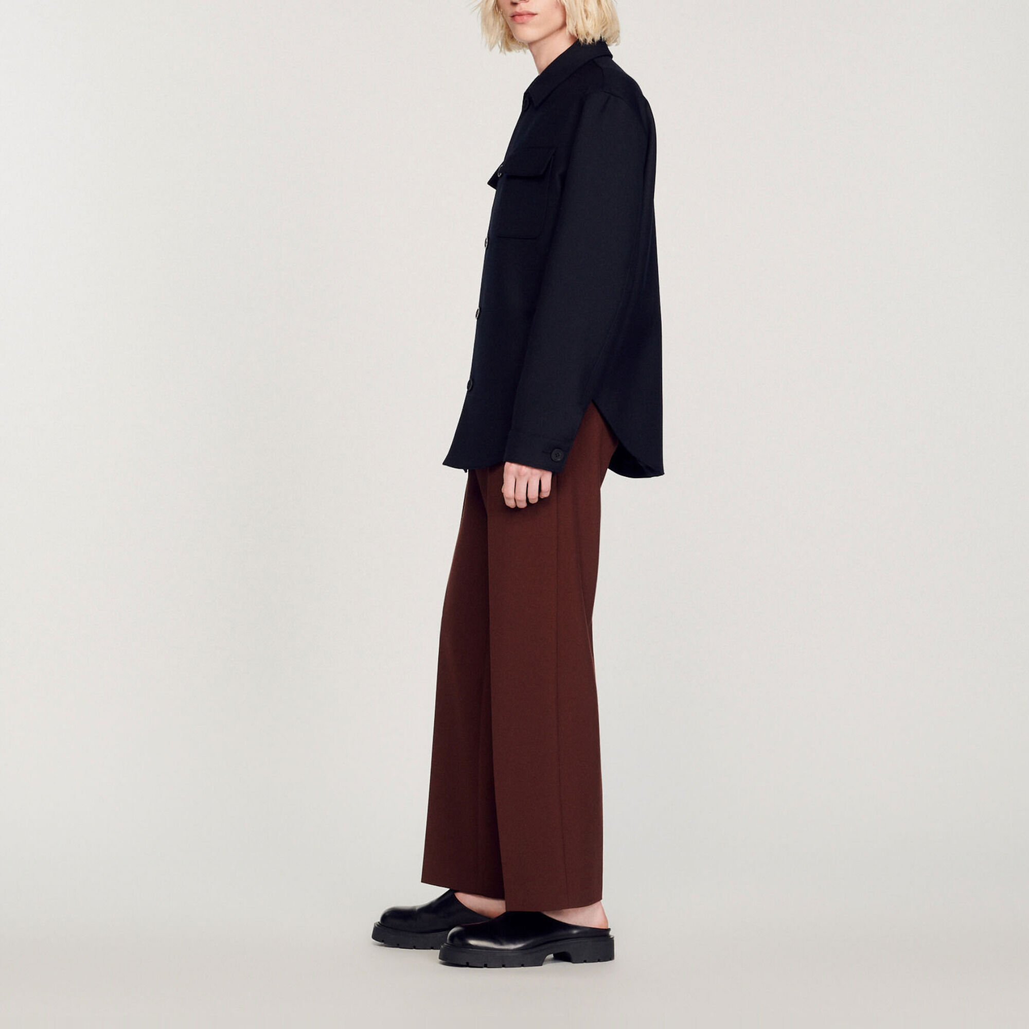 Buttoned overshirt