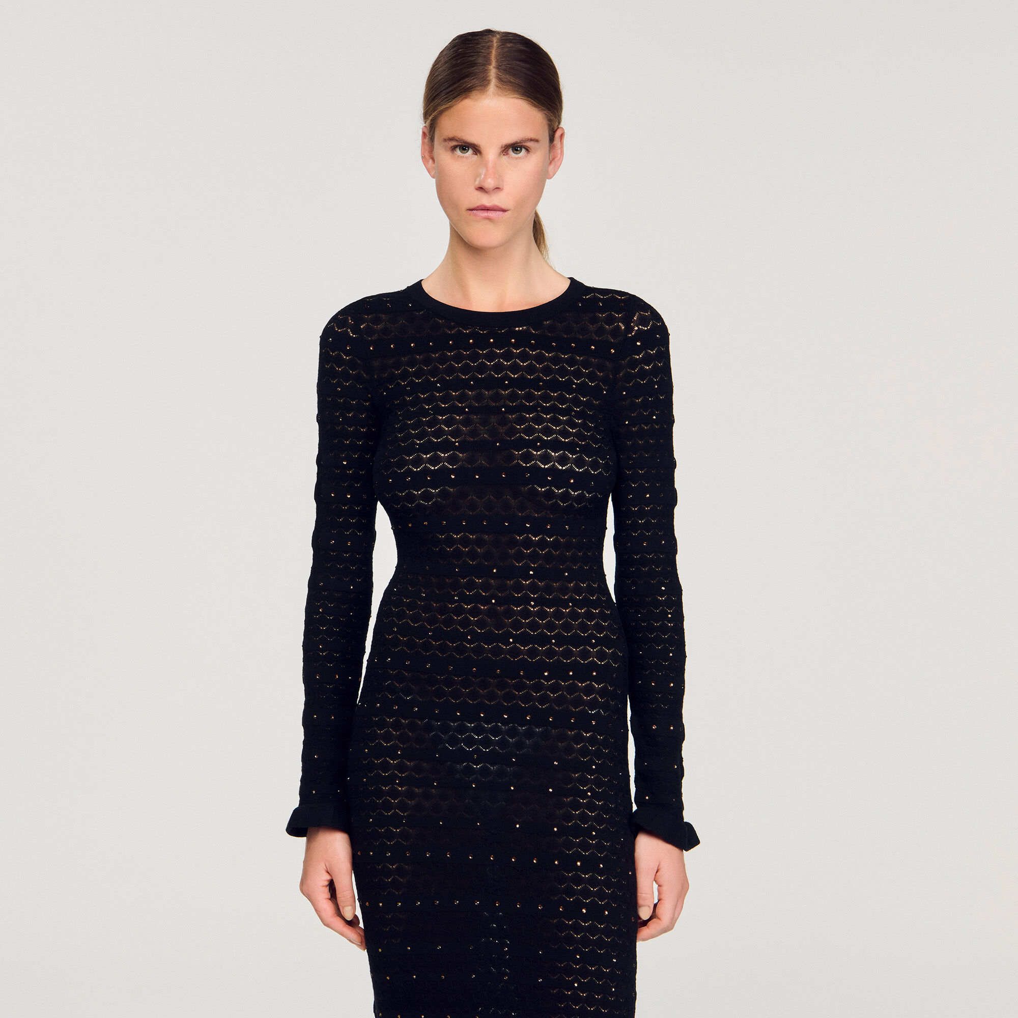 新品タグ付き⭐️ハーリップトゥ Simone Knit Long Dress　M Her lip to Simone Knit Long Dress Mサイズ