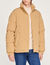 Oversized technical fabric padded jacket