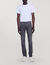 Washed grey jeans