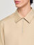Zip-neck polo shirt
