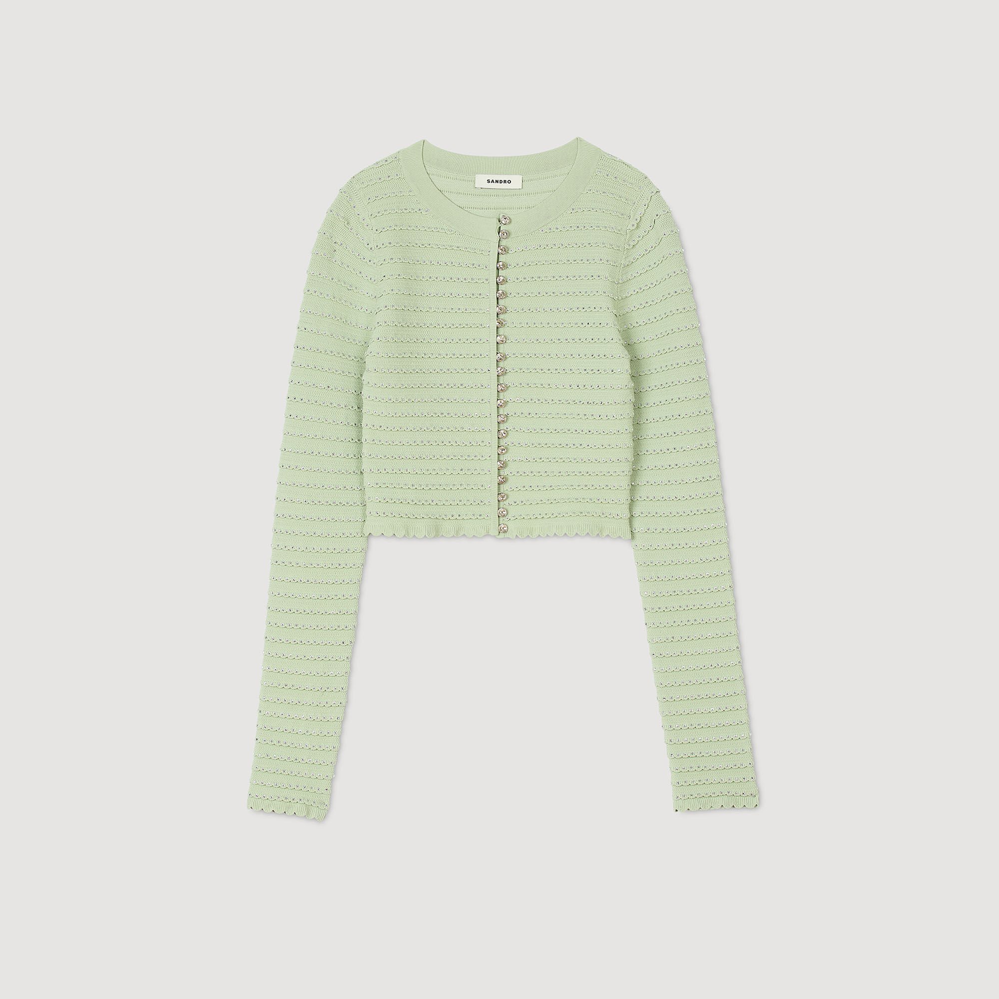 Rhinestone cardigan