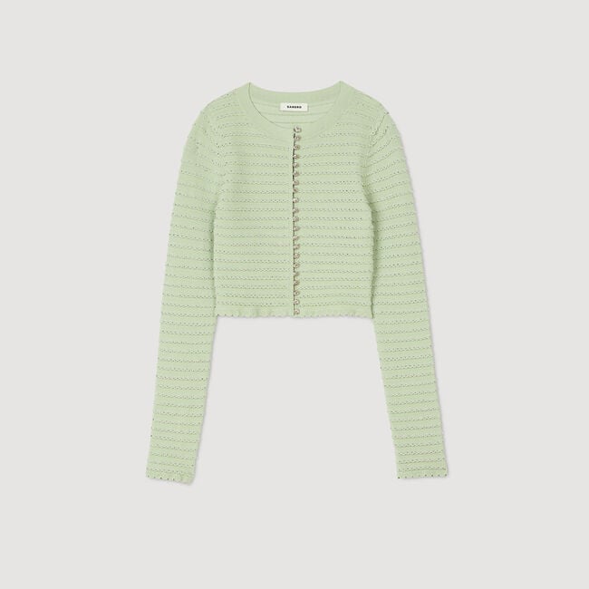 Rhinestone cardigan
