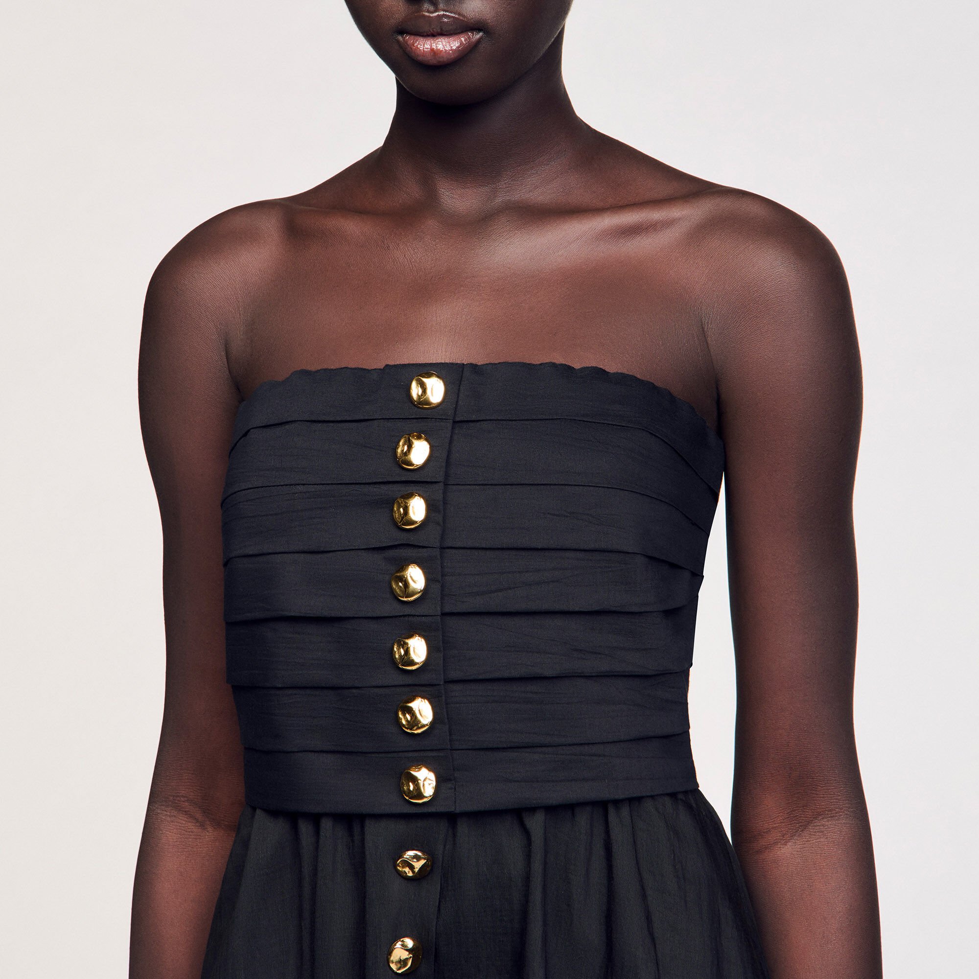 Long bustier dress