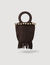 Small beaded fringed crochet bag