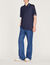Polo shirt with edging
