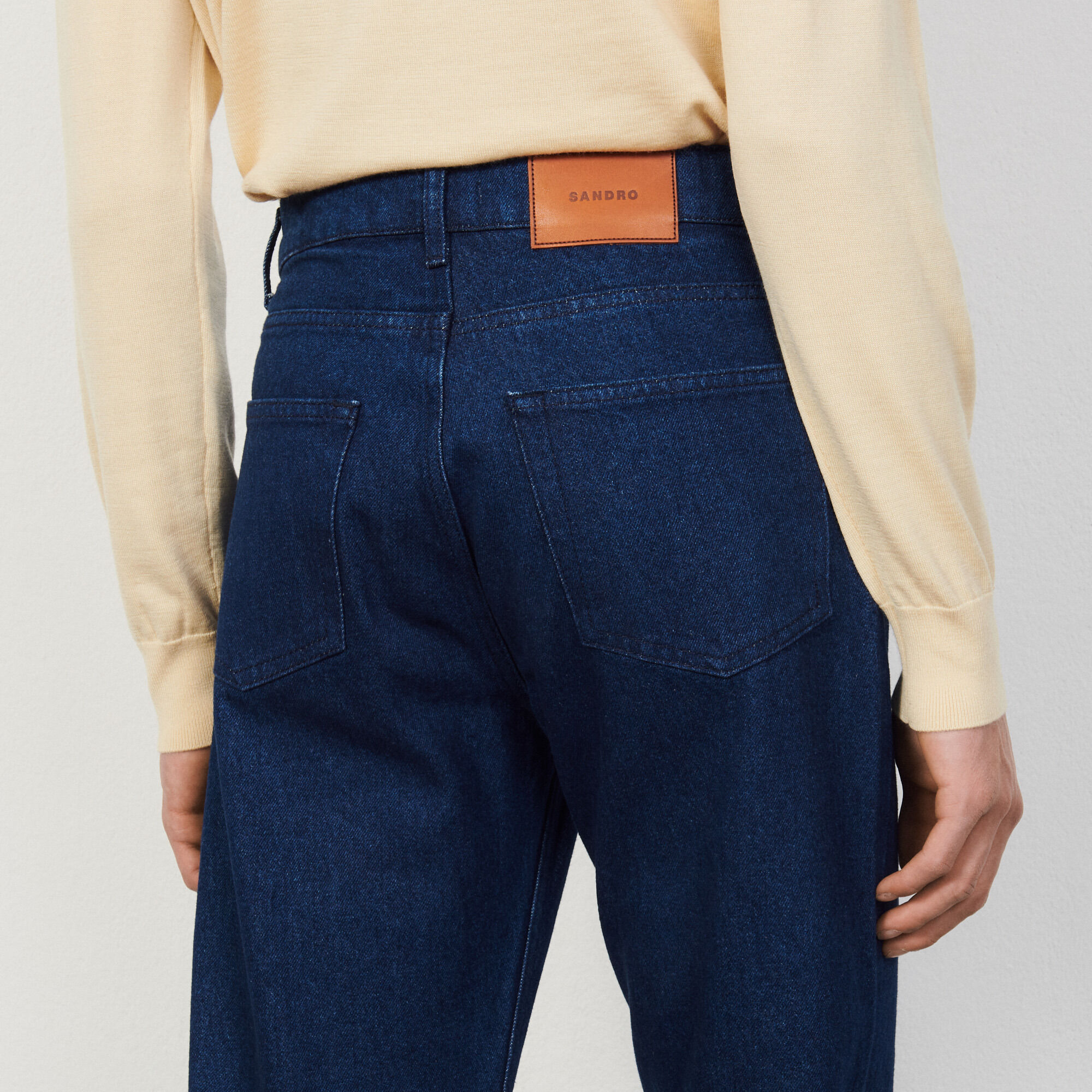 Straight cut jeans