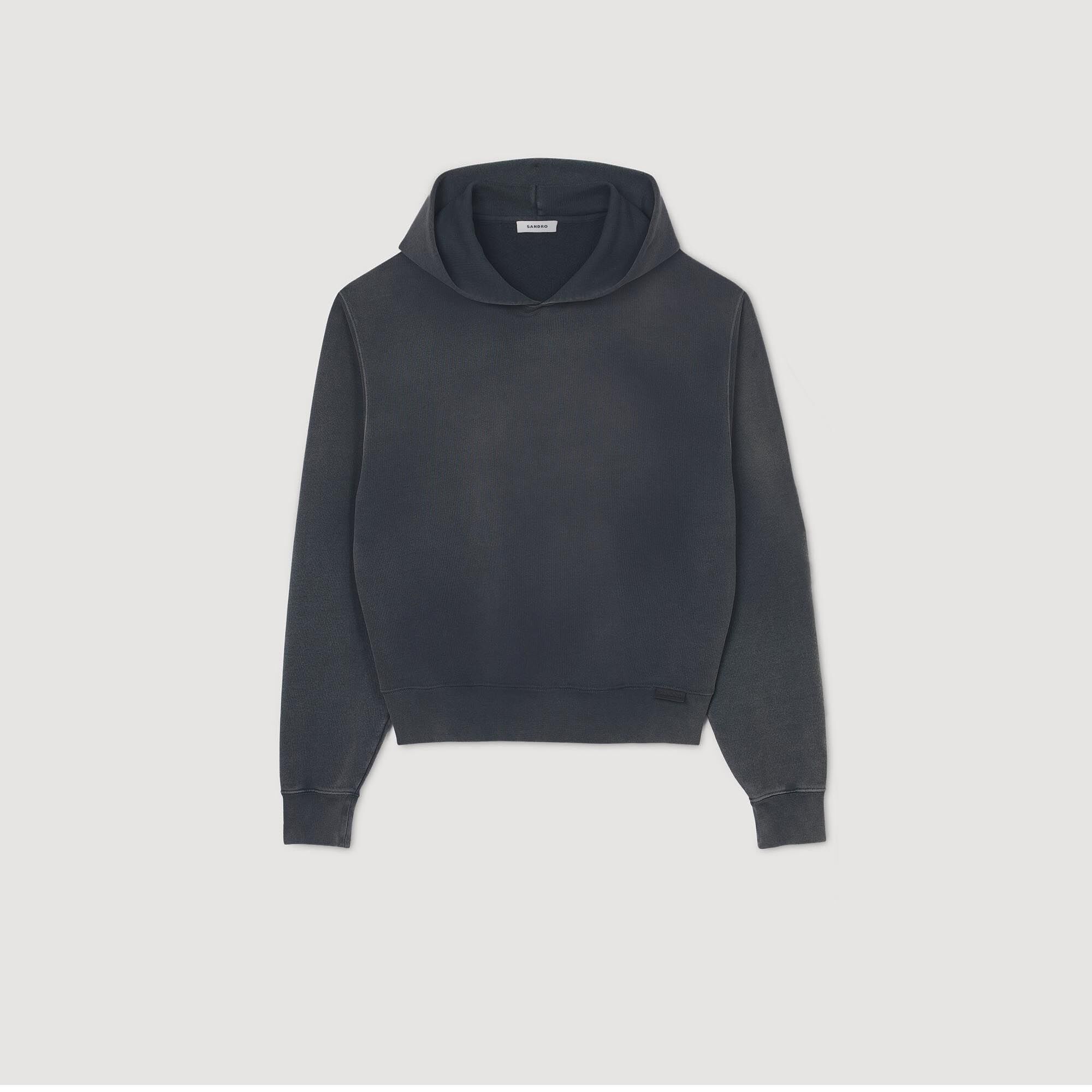 Sandro black hoodie sale