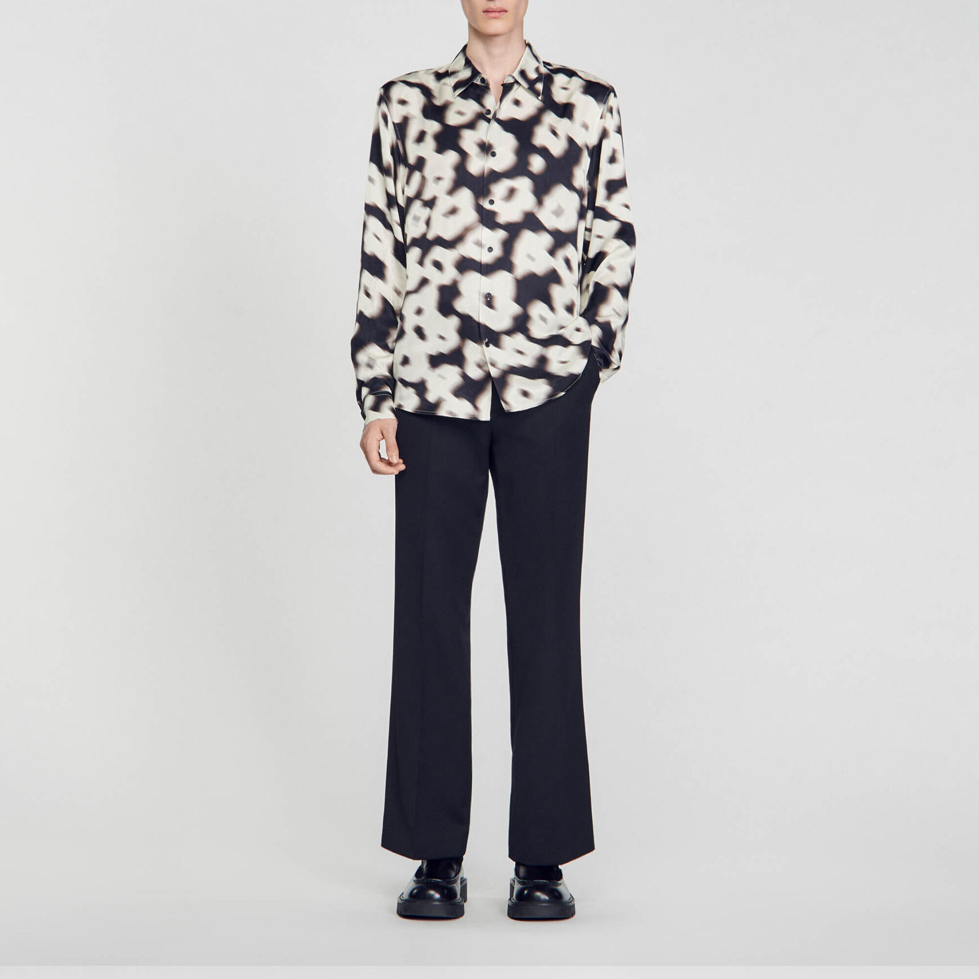 Floral print shirt