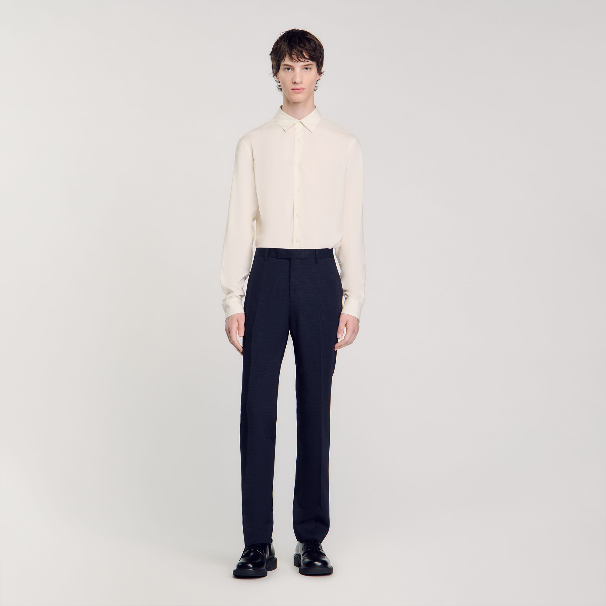 Sandro blue jacket best sale