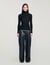 Layered turtleneck jumper
