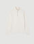 Wool jumper with zip collar