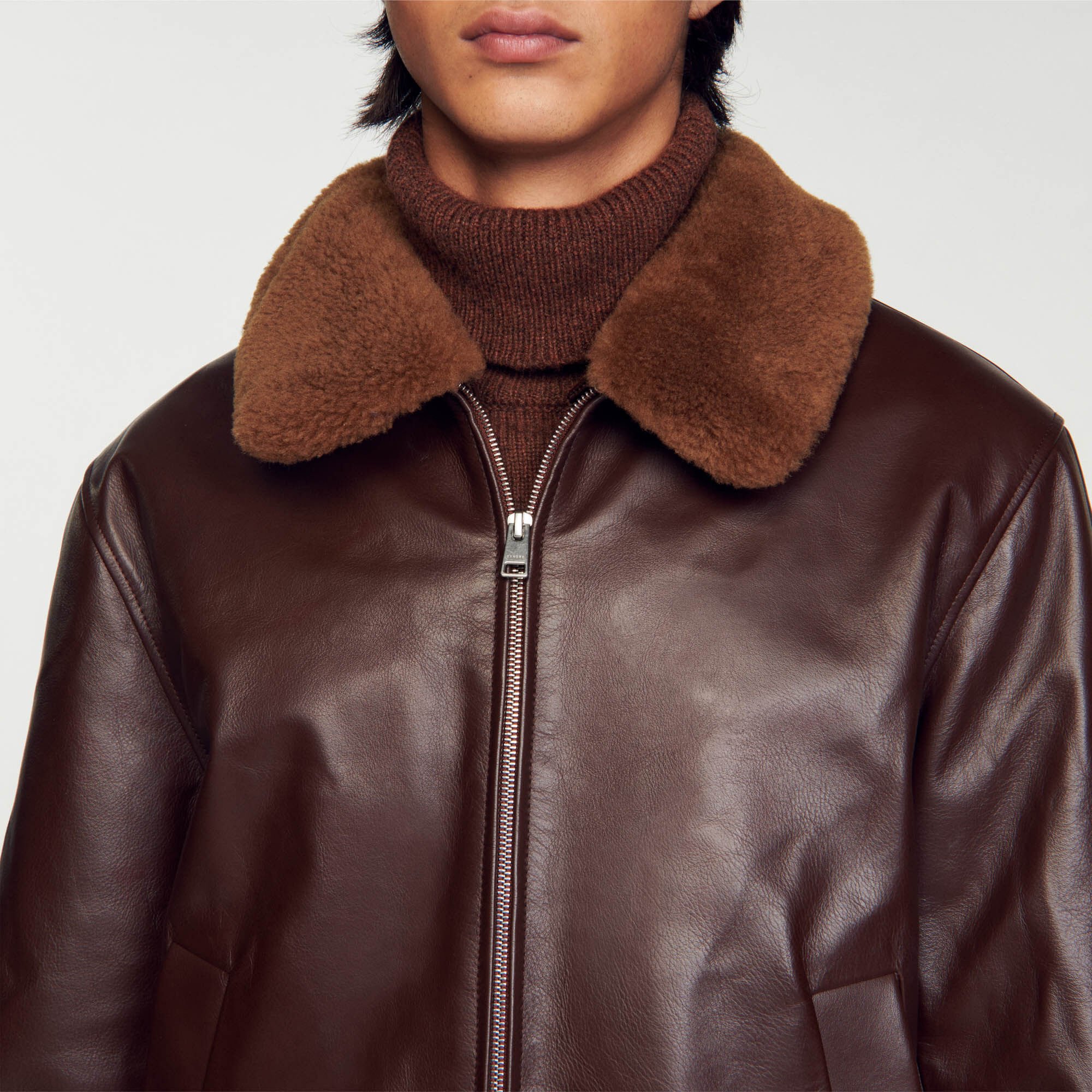Leather jacket