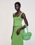 Crochet bag with tassels