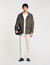 Hooded military parka