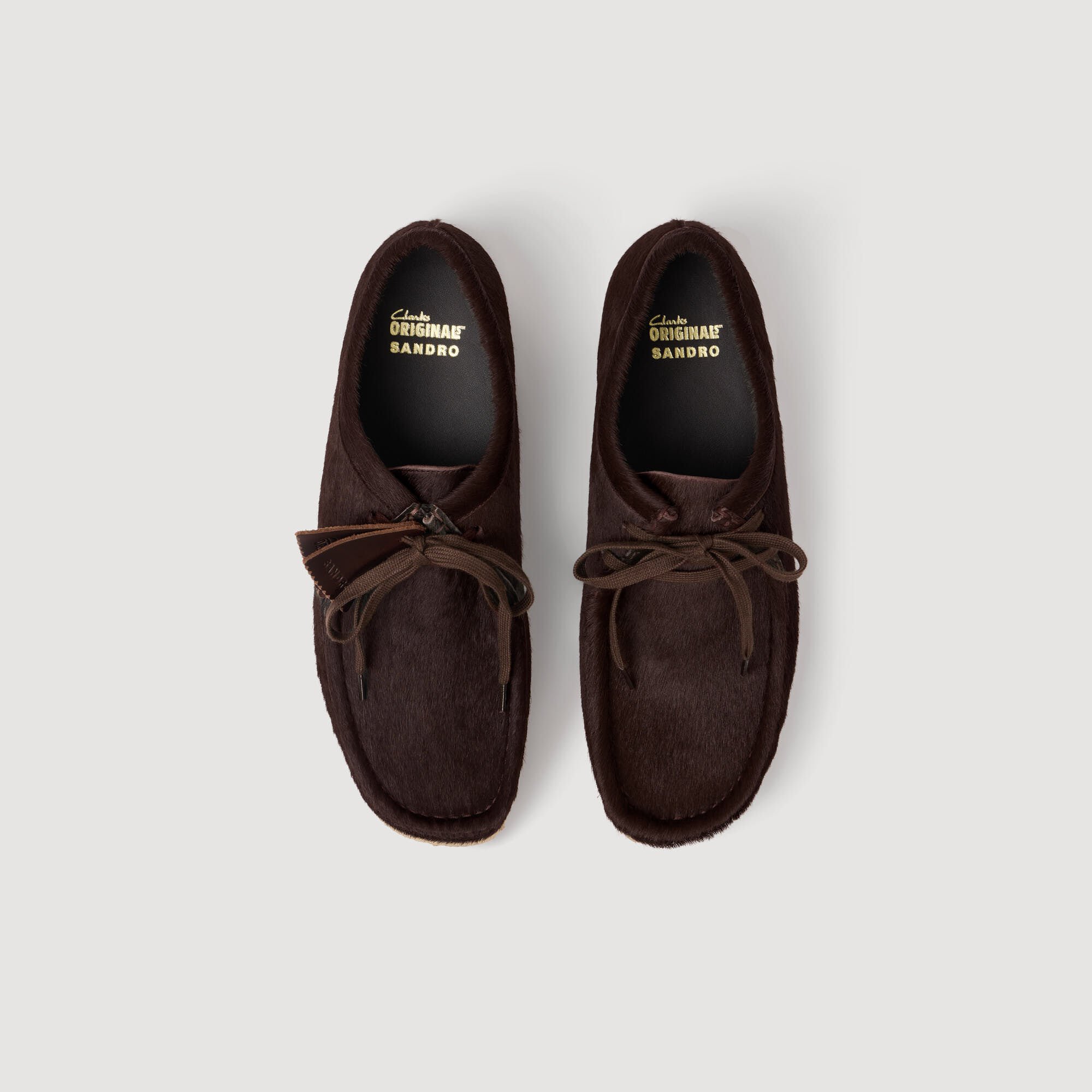 Pony-hair effect Wallabee™ Derbies
