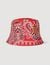 Patterned bucket hat