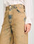 Faded wide-leg jeans