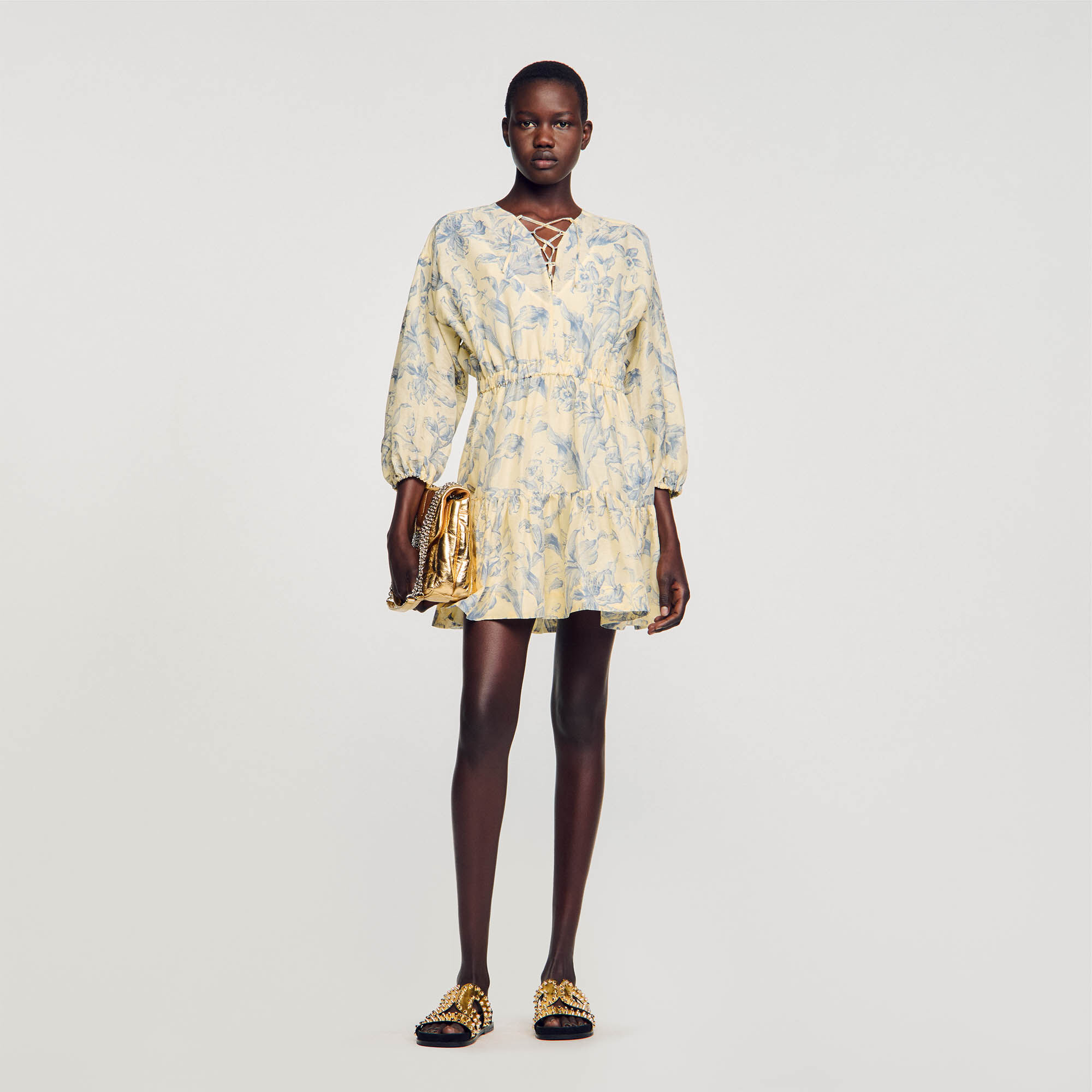 Printed dresses for women | Sandro Paris