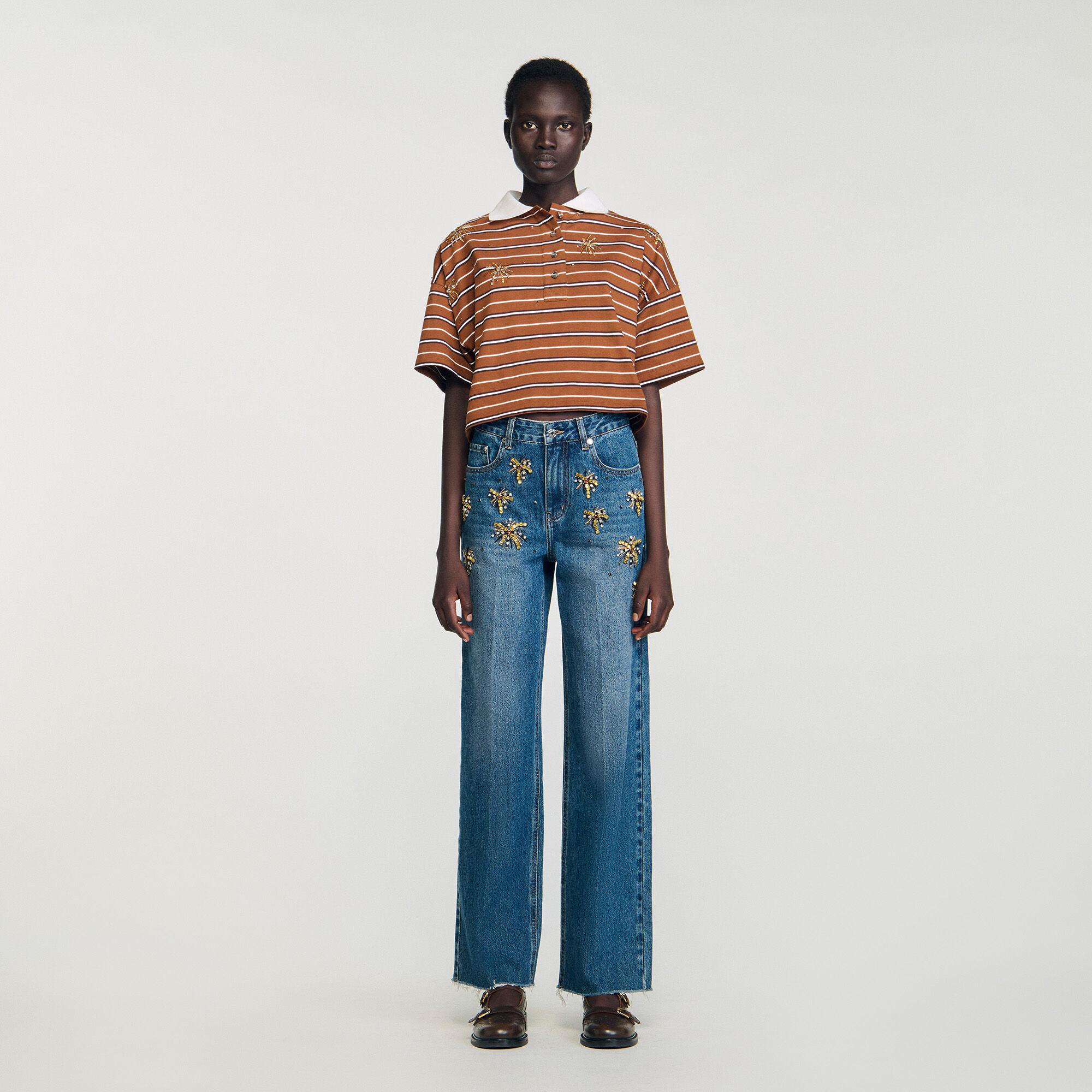 Rhinestone jeans