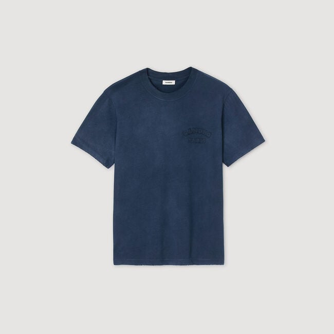 Worn-effect T-shirt