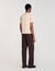 Short-sleeve knitted polo shirt
