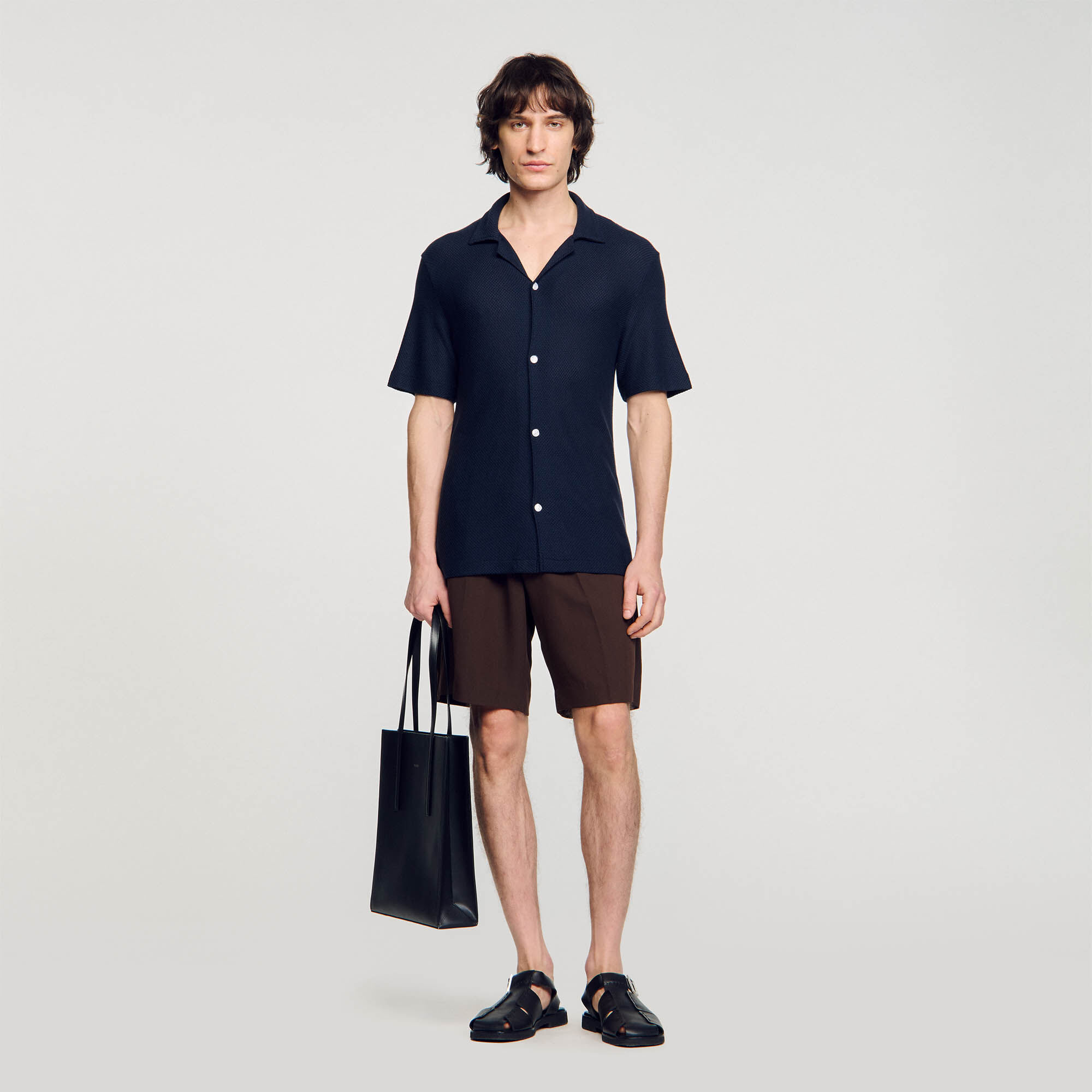 Short sleeve shirt for men | Sandro Paris