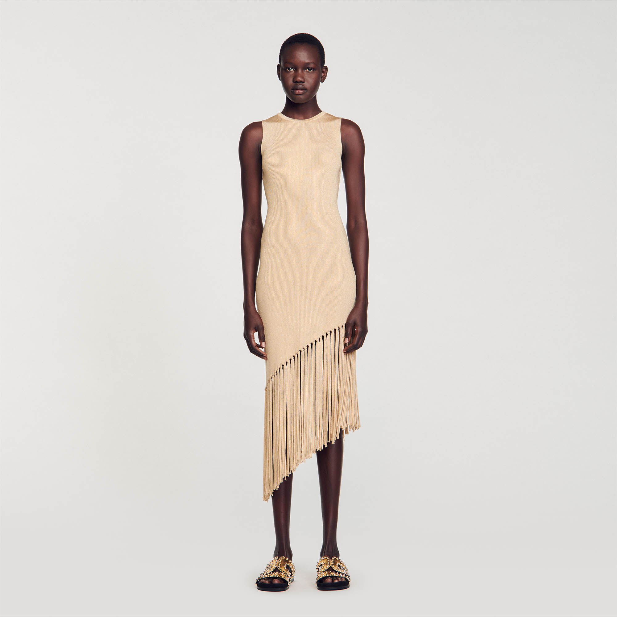 Fringe maxi dress store