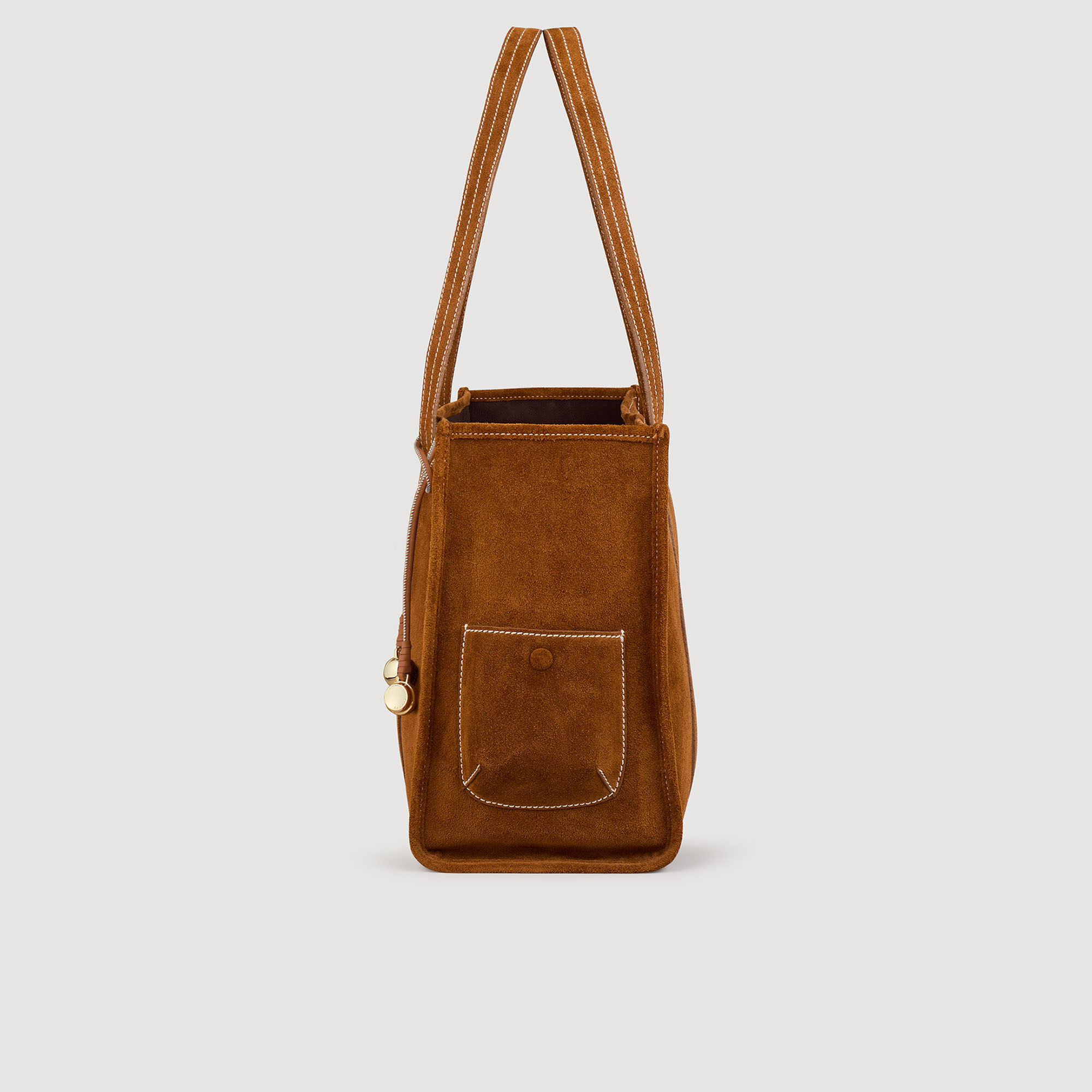 【関税&送料込】Self Portrait Borsa Shopping In Suede Luxury Handbags | The Bow Bag – self-portrait