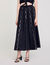 Long rhinestone skirt