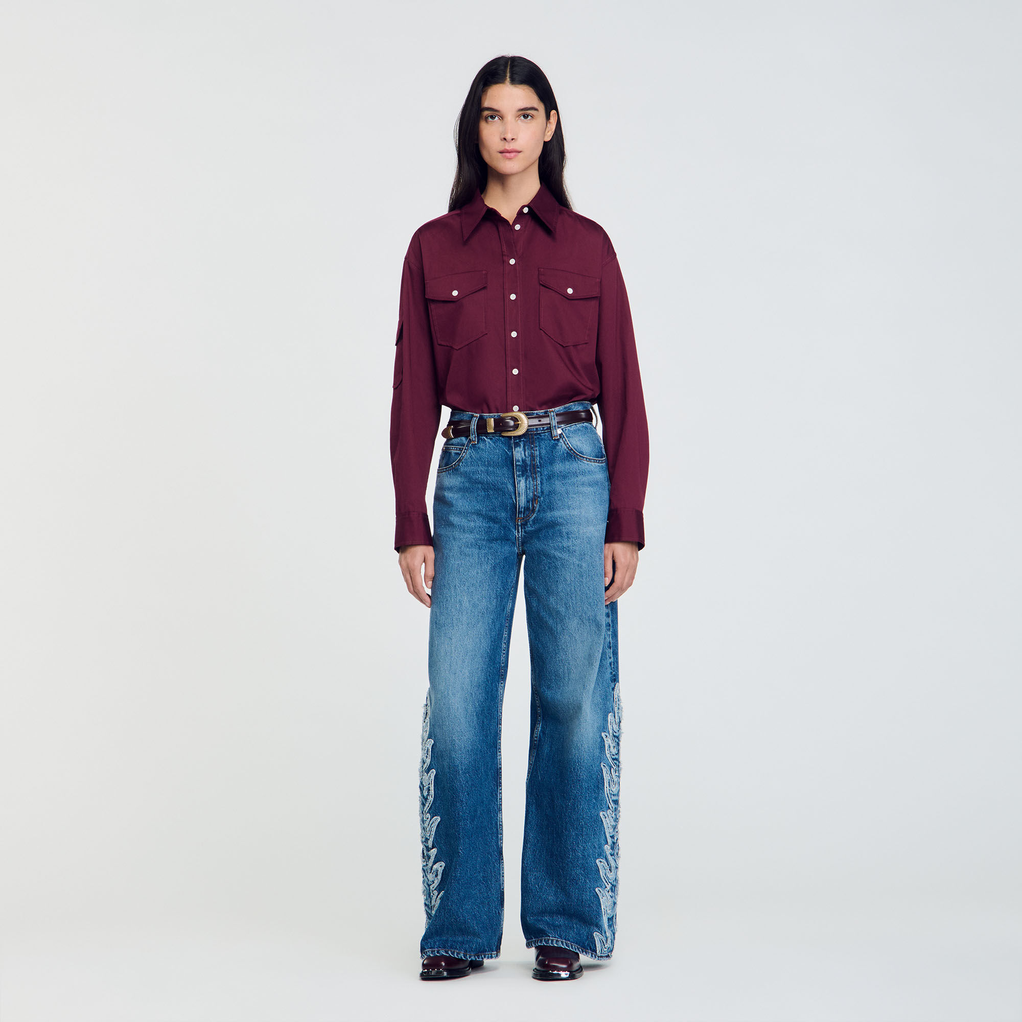 Sandro tops sale cheap