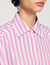 Striped rhinestone shirt