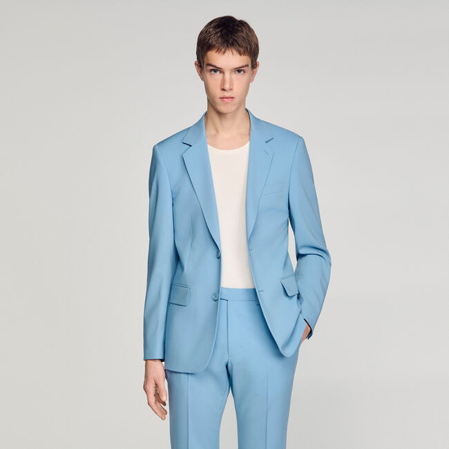 Wool suit jacket - Men | Sandro