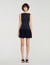 Short velvet dress with beads - Women | Sandro