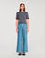 Two-tone cropped jumper