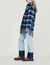 Checked coat