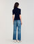 Polo-neck jumper