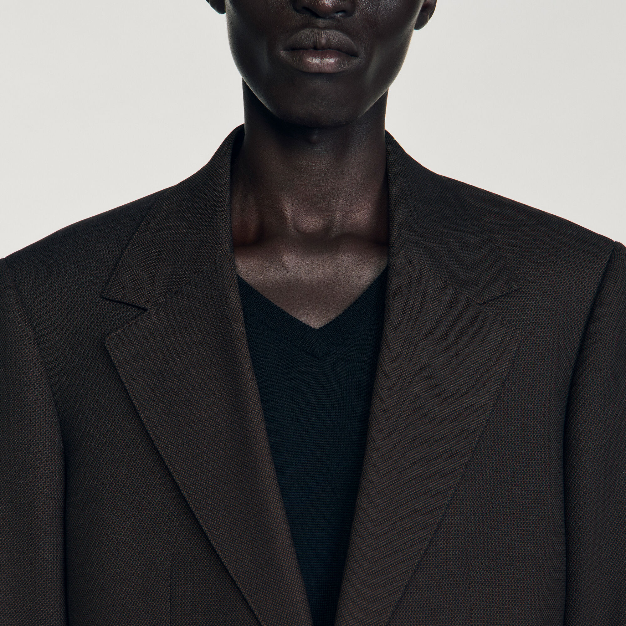 Wool suit jacket