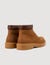 Nubuck and leather boots